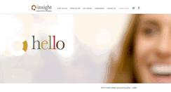 Desktop Screenshot of insightstrategygroup.com